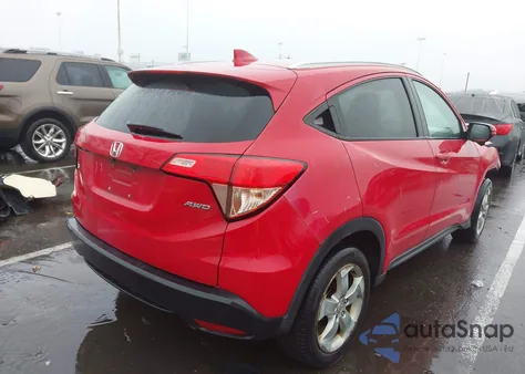 2017 Honda Hr-V Ex-L z USA, uszkodzony, nr VIN 3CZRU6H75HM716816